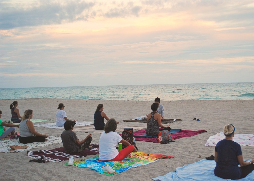 Mindfulness on the Beach